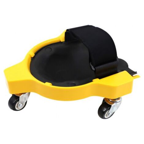 1 Genouillères flexibles à roulettes pour jardin, chantier Mouvement universel des roues (1/3)