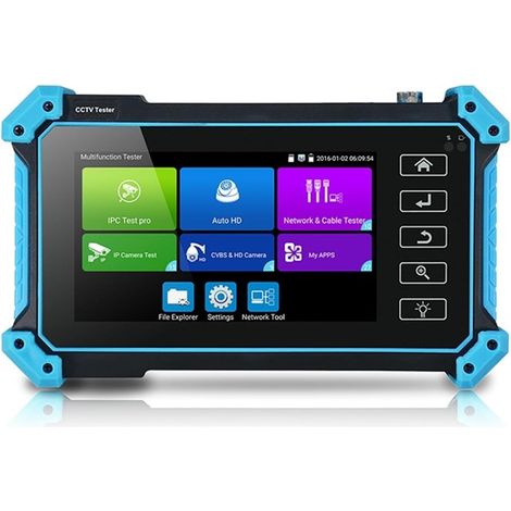 Testeur de vidéosurveillance prenant en charge la caméra IP 5.4 Pouces IPC-5100 Plus 4K IP CVI TVI AHD Analogique 5 En 1 Entrée VGA Et 4K HD Testeur De Vidéosurveillance HD Moniteur Et Affichage De Vi (1/5)