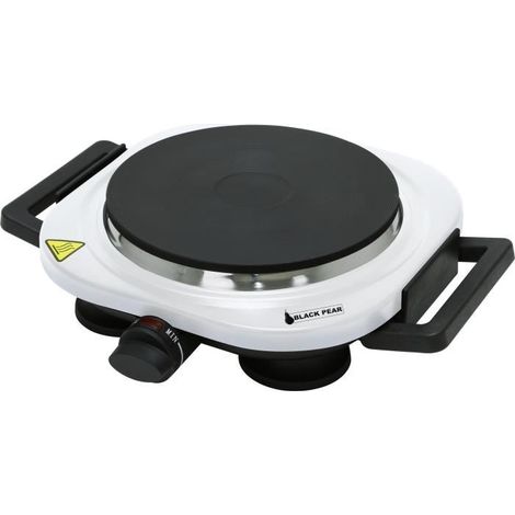 1 quemador de cocina - Blanco - 1500W - BlackPear BHP001