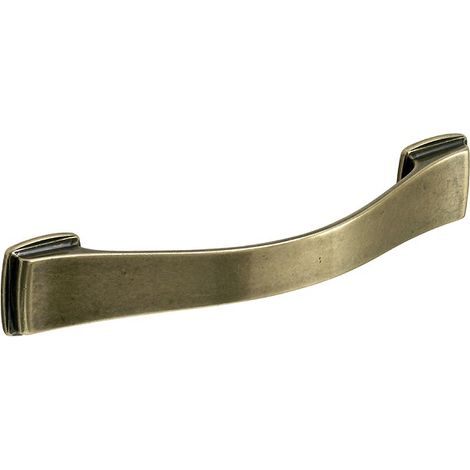 Poignée rustique en zamak 12636 - entraxe 128/160 finition bronze - COSMA