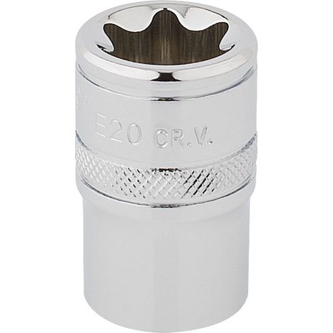 Draper 1/2 Square Drive Draper TX-STAR&174 Socket (E20) (34345) (1/5)