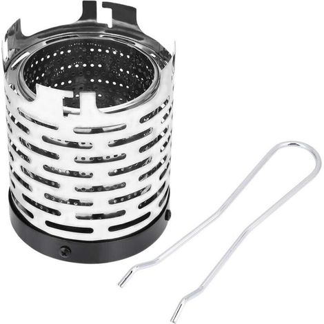 Camping Chauffage Portable Mini extérieur Pliant en métal Chauffage cuisinière à gaz Couverture Camping randonnée Accessoire