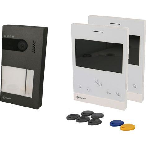 Kit visiophone GOLMAR Soul 4" 2 écrans (1/2)