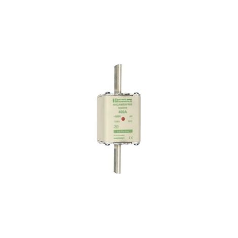 fusible cartouche à couteaux - nh2 - courbe am - 400a - avec indicateur - 500v - mersen n232519