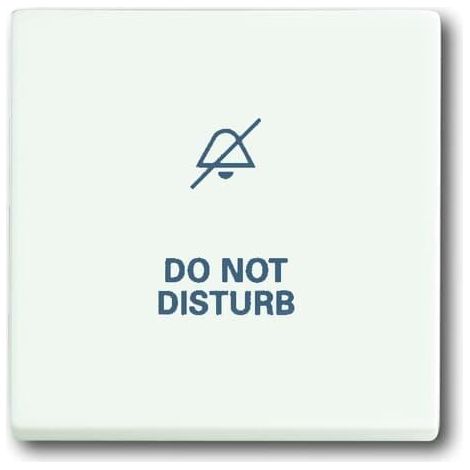 Enjoliveur Interrupteur Simple 884 Blanc Studio Mat 2CKA001751A3026 ABB 586926