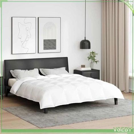 Couette / Duvet - FAFEISY - 2-en-1 - Blanc - 200 x 200 cm - Plumes et duvet (1/5)