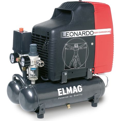 ELMAG Ölfreier Spezialkompressor LEONARDO 110/10/6 W (1/2)