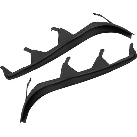 2pcs Bandes de Protection de Phare Supérieures Gauche et Droite 63126921859 63126921860 Compatibles BMW Série 3 E46 325i / 330i (1/5)