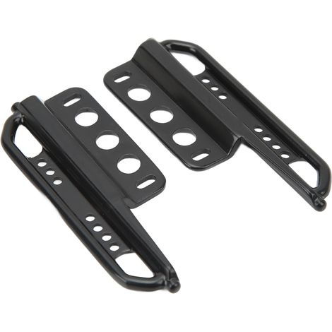Ersatz-Trittbretter für ferngesteuerte Autos der Modelle Axial SCX24, Wrangler, JLU, Deadbolt und Bronco Trittbretter aus Eisen für ferngesteuerte Autos. (1/4)
