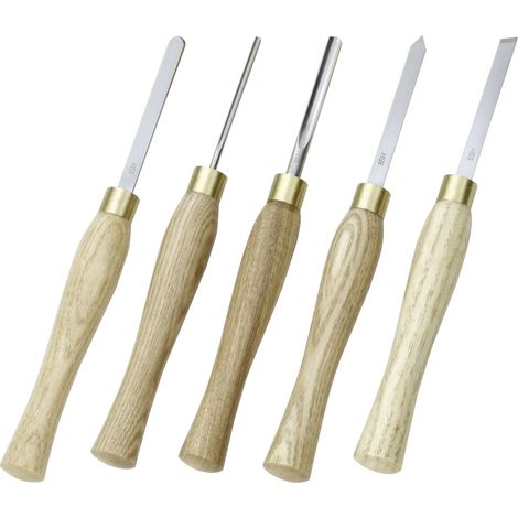 Proxxon - HSS-Drechselmeißelsatz, im Holzkästchen (5-teilig) - 27023