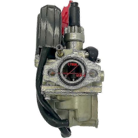 Carburateur compatible avec Peugeot Speedfight 1/2 AC/LC Vivacity 50cc avec starter électronique (1/5)