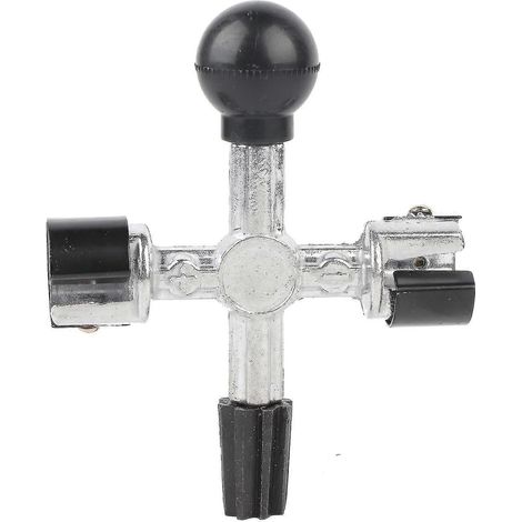Outil de nettoyage de bornes de batterie à 4 voies - Nettoyeur de bornes - Accessoire automobile (1/5)