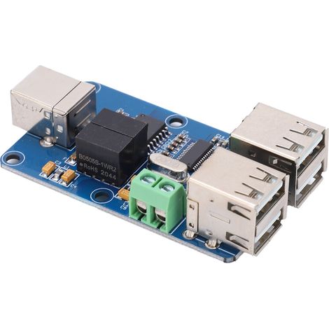 4-Kanal-USB-Isolator-Hub-Modul, Kopplungsschutzplatine, elektronisches Bauteil ADUM3160 (1/5)