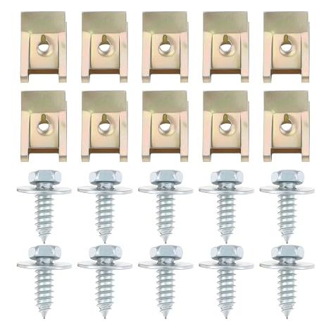Kits de Fixation Métalliques pour Protections de Soubassement de Voiture (1/5)