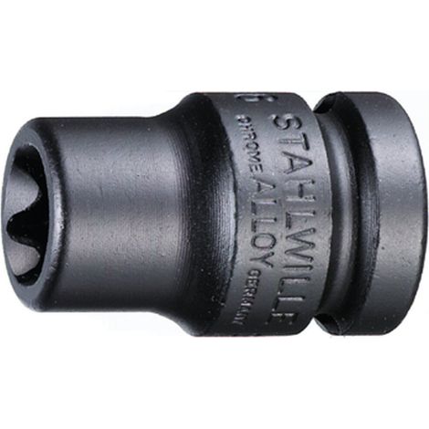 Stahlwille 1/2" (12,5mm) IMPACT-Steckschlüsseleinsatz Innen-TX E18 L.38mm (1/4)