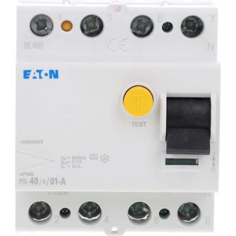 Disyuntor diferencial 4P 40A 01A tipo A PF640401A 112934
