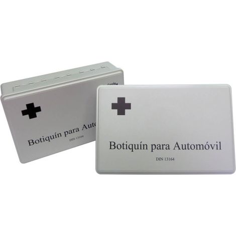 Botiquín para coche (normativa DIN 13164) gris