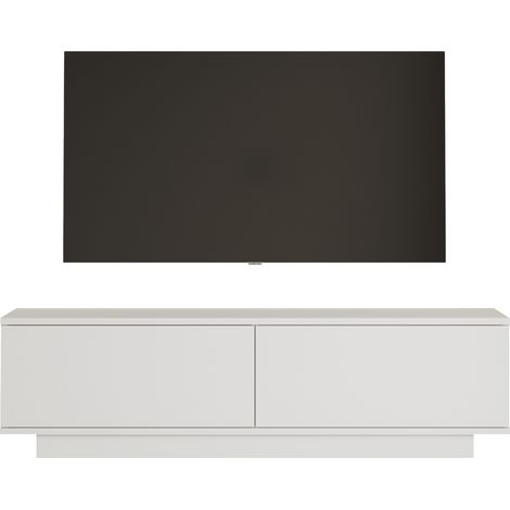 Mueble Tv 2 Puertas 140 Cm Blanco