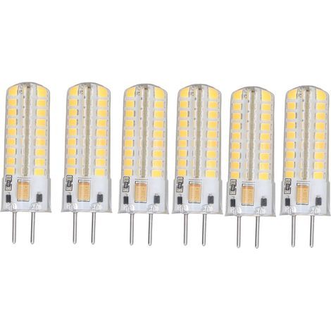 12V Ampoule De Maïs 360 Ampoule LED Tubulaire Pour Suspension Rustique,GY6.35 Ampoule LED Dimmable 7W, Lustres, Appliques Murales, Vanité(CHALEUREUSE) (1/5)