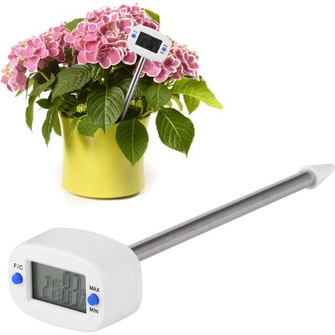 SJLERST Mini testeur électronique de température et d'humidité du sol pour plantes de jardin (1/5)