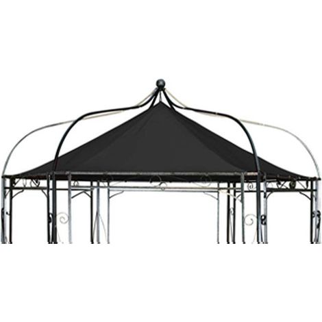 Ersatzdach für Pavillon Dudley / Manley schwarz (1/5)