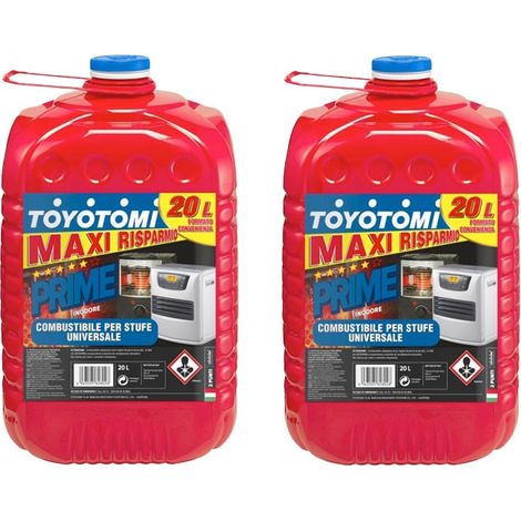 TOYOTOMI Prime 20 Ltr Combustibile Categoria “Inodore” (Confezione da 2) (1/5)