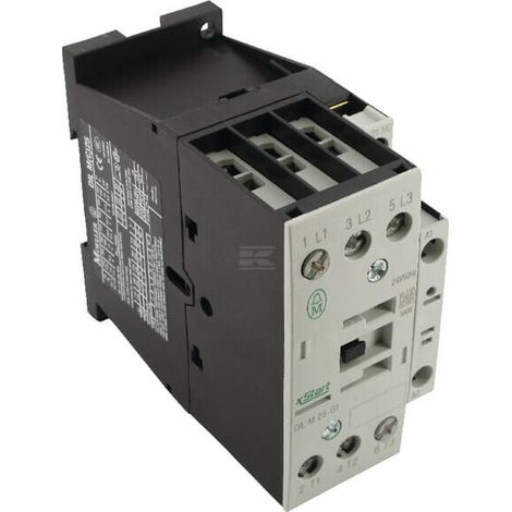 Contatt. di potenza 25A 11kW EATON DILM250124V50HZ