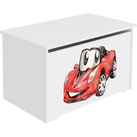 Cesta portagiochi Daria con decorazione Racing Car (1/5)