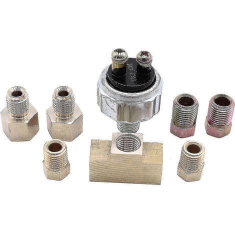Kit de contacteur de feux stop hydraulique universel en métal pour modification de voiture (1/5)