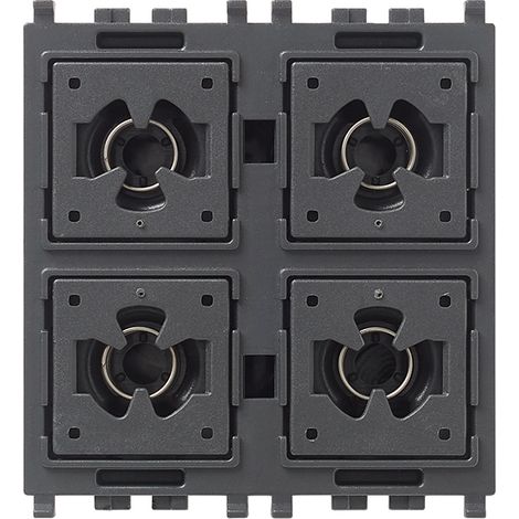 VIMAR - 01580.AX Comando KNX Flat/Tondo 4 pulsanti 2M