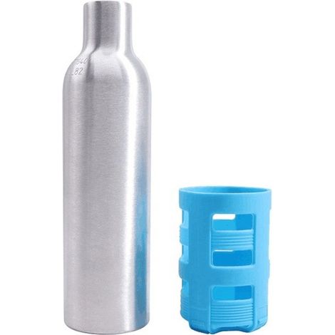 Cylindre universel de dioxyde de carbone, machine à soda CO2 haute pression sans soudure, bouteille de 0,2 L.