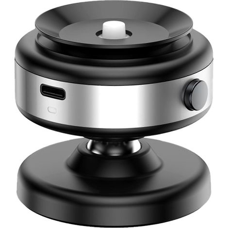 Support magnétique pour smartphone à ventouse pour pare-brise rotatif pour la navigation et les appels vidéo argent (1/5)