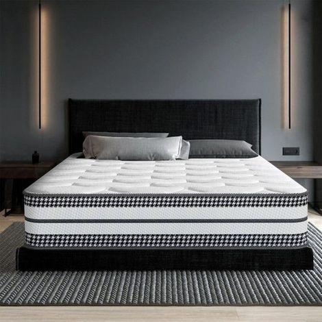 Matelas 140x190 cm Premium - Épaisseur 28 cm - YIDATONG - Hybride Mousse & Ressorts Ensachés -Ergonomique - Certifié Oeko-Tex (1/5)