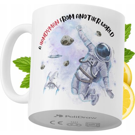 Lustige Kaffeetasse mit witzigem Textdesign – ideal für Heimwerker, Geburtstage, Namenstage und Feiertage. Hochwertige Tasse für besondere Anlässe, ob zu Hause, im Büro oder bei der Arbeit. Farbe: Wei