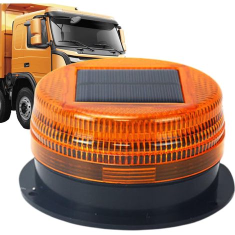 Feu d'avertissement solaire à LED haute luminosité étanche (1/5)