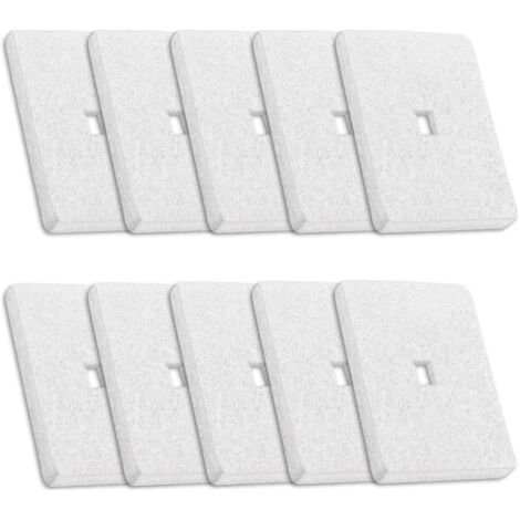 Lot de 10 filtres à air pour bassin compatibles avec les filtres Hiblow HP 60 et HP 80 (1/5)