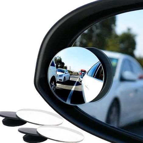 Lot de 2 rétroviseurs d'angle Mort, Réglables et Rotatifs à 360 °, Verre HD (1/5)