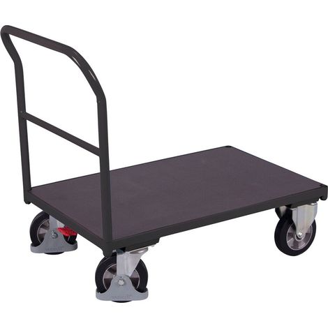 Cordes Schiebebügelwagen mit Siebdruckplatte RAL 7016 (1/3)