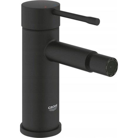 Grohe Essence Monomando de bidé 1/2" Tamaño S Black, 24395KF1 (1/3)
