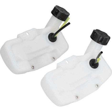 Serbatoio carburante per tosaerba, serbatoio carburante resistente in 2 pezzi per decespugliatori da 34" -Crezuo