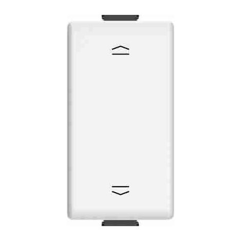 BTIAM5037N pulsante doppio 1P (NO) + 1P (NO) 10 A 250 Va.c. interbloccato