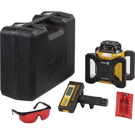 Stabila LAR 160 Rotation Laser Set, 5 Piece