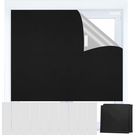 Store Occultant sans Perçage pour Velux, 150x300cm Ombrage Store Thermique  Rideau Occultant sans Percage, Tissu Thermique, pour Fenêtre de Toit pour Voyage Famille (1/5)