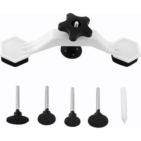 Kit de Réparation de Bosses sans Peinture, Kit D'Outils de Réparation de Carrosserie, avec 5 Tailles Différentes de Film et 1 Stylo Plume pour Enlever Les Bosses de Voiture