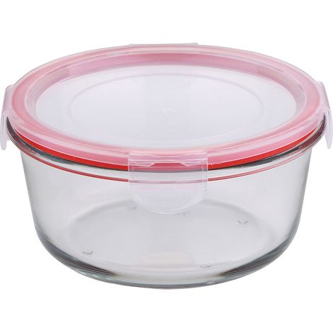 Boîte Verre Borosilicate Toledo 800ml Conservation Hermétique, Cuisson Four Et Congélation - San Ignacio