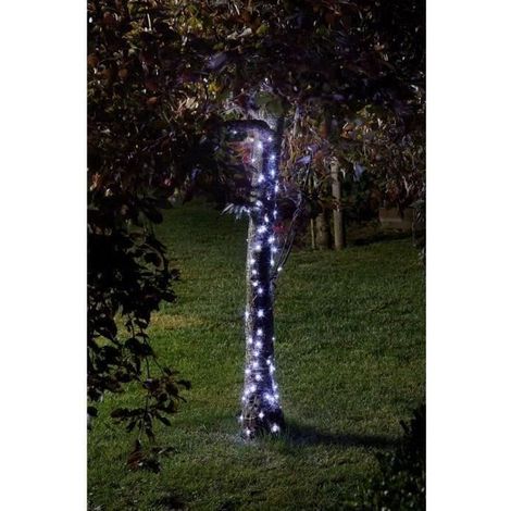 SMARDTV Outdoor Solar String Lights - Firefly 100 Cool White LEDs - 11.9m - Metal (1/3)