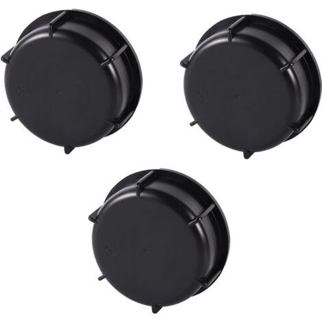 Lot de 3 S100x8 IBC Bouchon Cuve,Raccords Robinet Tuyau ,Raccord Cuve 1000 litres,pour Vanne Cuve 1000l,Reservoir eau de Pluie,Conteneur (1/4)