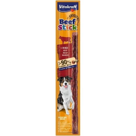 Bâtonnets de bœuf 12 g pour chiens - Vitokraft