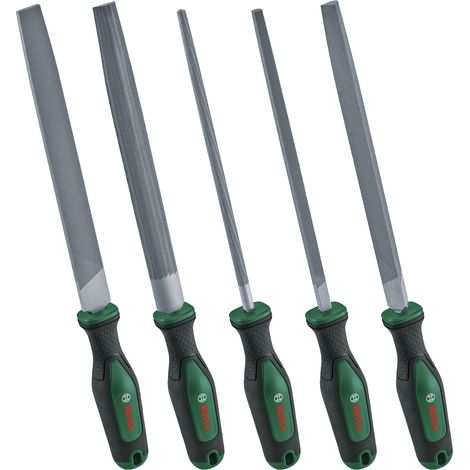 Bosch Hand Tools File Set 200 mm 5-Piece 1600A02ZB0 (1/5)