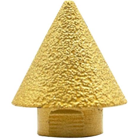 Fraises à chanfreiner diamantées M10 de diamètre 50 mm pour fraisage de carrelage, marbre et béton. Scie cloche (1/4)